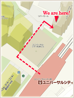 大阪市此花区 JRユニバーサルシティ駅の周辺地図